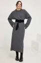 Платье Answear Lab серый