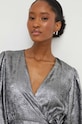 Answear Lab rochie 21505yr.FKK argintiu