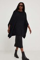Answear Lab poncho QED2493.gdb czarny WZ23