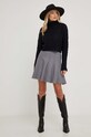 Answear Lab sweter z wełną 2364.FWK czarny WZ23