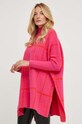 Светр з домішкою вовни Answear.LAB 2387.FWK рожевий WZ23