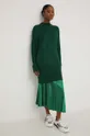 Answear Lab gyapjú pulóver zöld