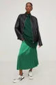 zöld Answear Lab gyapjú pulóver