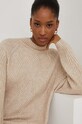 Answear Lab pulover de lana bej DH2209.HKK