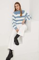 Answear Lab sweter 4615.tjs niebieski WZ23