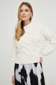 Светр з вовною Answear Lab бежевий 4569.tjs