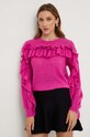 Answear Lab pulover de lana roz 5605.ikk