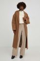 Answear Lab sweter z wełną 1514.iw beżowy WZ23