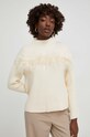 Answear.LAB sweter z wełną beżowy 1514.iw