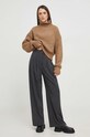 Pulover Answear.LAB 2419008.IWK smeđa WZ23