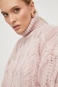 Answear Lab sweter z wełną różowy 3570.TWK