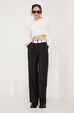 Answear Lab pulover tt3784z.tjs alb WZ23