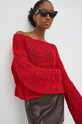 Answear Lab sweter czerwony tt3720z.tjs