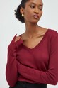 Pulover Answear Lab bordo 10427.th