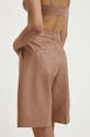 Дрехи Къс панталон Answear.LAB szd030.tjs кафяв