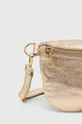 Δερμάτινη τσάντα φάκελος Answear Lab χρυσαφί