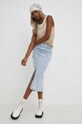 Answear Lab top X kolekcja limitowana BE SHERO 50287.js złoty WZ23