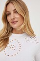 Answear Lab t-shirt bawełniany biały SNG14.s.js