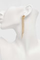 Náušnice Answear.LAB zlatá 00035.hms