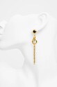Сережки Answear.LAB 240.036.HLK чорний WZ24