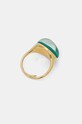 Answear Lab cercei si inel ZO9412E.ZO9341R.HLK verde WZ24