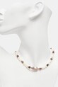 Κολιέ και βραχιόλι Answear Lab 1029.CMS μωβ WZ24