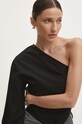 Answear Lab bluza din bumbac negru 2421.tjs
