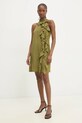 Answear Lab rochie din in 92335.IJS verde WZ24