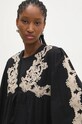 Answear Lab camicetta in cotone nero ESQ.BDD03M.TJS