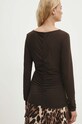 Odzież Answear Lab longsleeve ZBDD03S.TJS brązowy