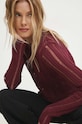 Answear Lab bluzka bordowy L1179.1.hms