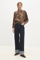 Блузка Answear.LAB 23230nt.fos коричневий WZ24