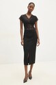 Answear Lab bluza 6927.ilk negru WZ24