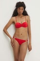 Answear.LAB figi kąpielowe dół czerwony T8003S.dol.HWK