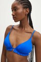 Answear Lab biustonosz kąpielowy bez fiszbinów granatowy 410102.GORA.HMS