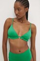 Plavková podprsenka Answear.LAB vrchní zelená 410102.GORA.HMS