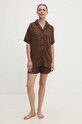 Одяг Піжама Answear.LAB 60382.tjs коричневий