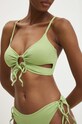 Plavková podprsenka Answear.LAB zelená 24701.gora.ims