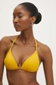 Answear Lab biustonosz kąpielowy bez fiszbinów żółty 88262.gora.ims