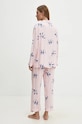 Pyžamo Answear.LAB 9400.CMS růžová WZ24