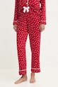 Answear Lab piżama czerwony 60297.tos