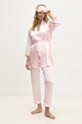 Pyžamová sada Answear.LAB sada růžová 118X.168.FLK