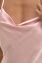 Answear Lab cămașă de noapte de mătase 1092.CMS roz