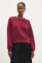 Answear Lab bluza z elastanem czerwony LD1464.hos
