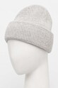 Akcesoria Answear Lab czapka wełniana 9511.cms szary