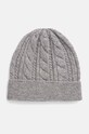 Answear.LAB czapka wełniana wełna szary 9533.CMS