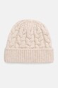 Vlnená čiapka Answear.LAB vlna béžová 9644.cms