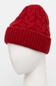 Akcesoria Answear.LAB czapka wełniana 9644.cms czerwony
