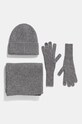 Answear.LAB komplet wełniany wełna szary 10011.cms