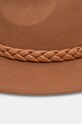 Answear Lab kapelusz z wełną Z601.HWK brązowy WZ24